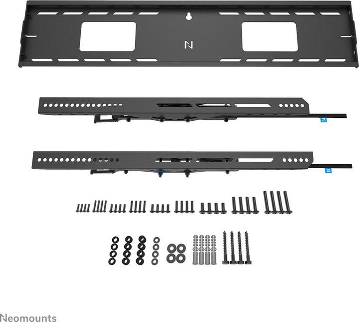 Produktbild Neomounts Wandhalterung 800x600mm 125kg/43-98"/neig/schwarz/Schwerlast (Wand, 98", 125 kg)