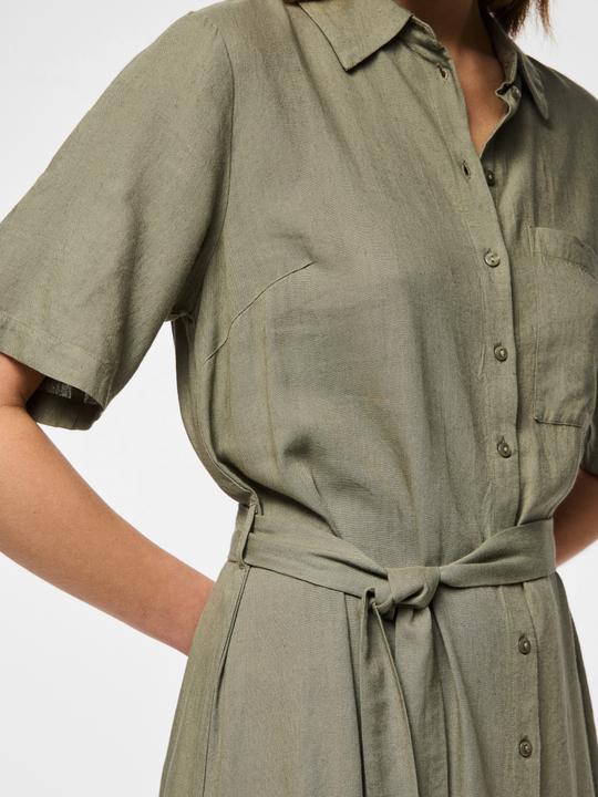 Actual product image Pieces Pcpia 2/4 Midi Shirt Dress Noos (XL)