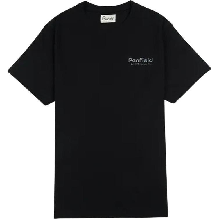Penfield, Herren, Shirt, t-shirt penfied, Schwarz, (L)