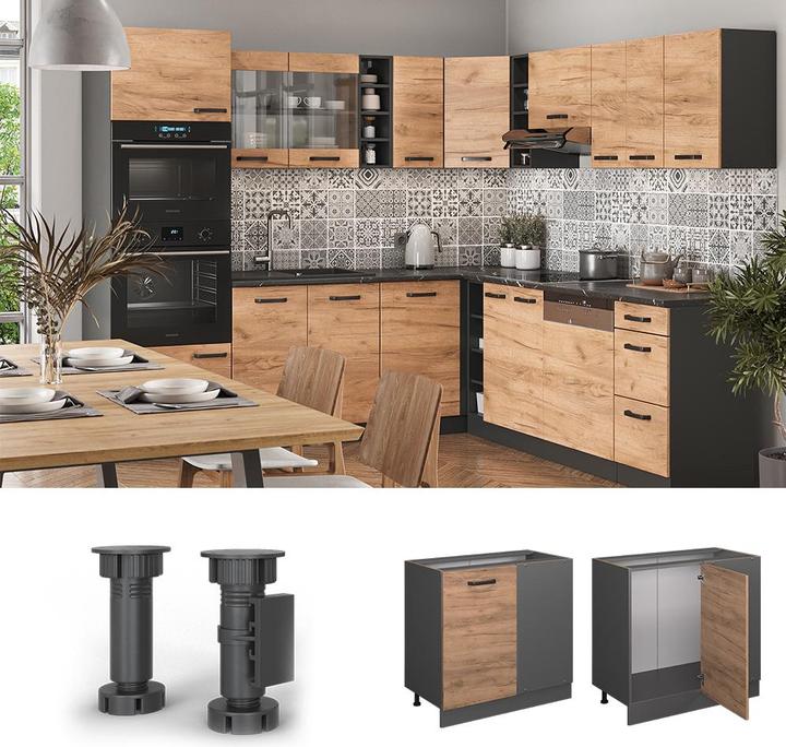 Produktbild Vicco Eckunterschrank R-Line (86 x 46 x 81.5 cm)