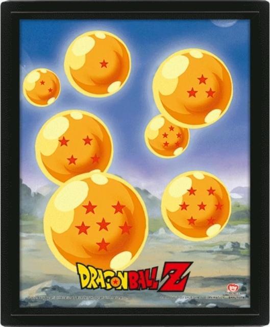 Pyramid Framed 3D Cornice Dragon Ball Z Shenron Unleashed 26x20cm (26 x 20 cm)