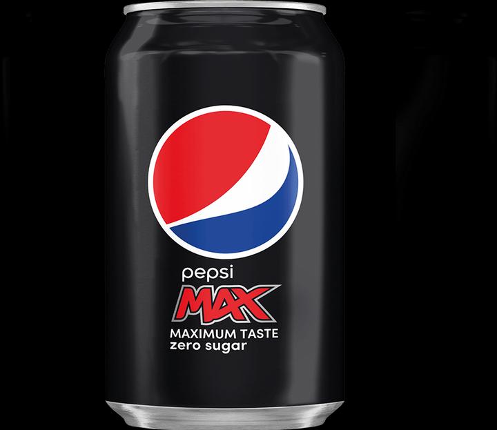 Actual product image Pepsi Max can (24 x 33 cl)