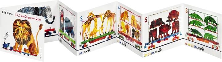 Produktbild 1,2,3 Ein Zug zum Zoo (Deutsch, Eric Carle, 2015)