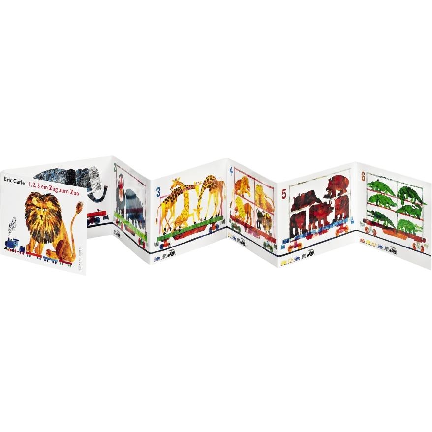 Thumbnail - 1,2,3 Ein Zug zum Zoo, Kinderbücher von Eric Carle