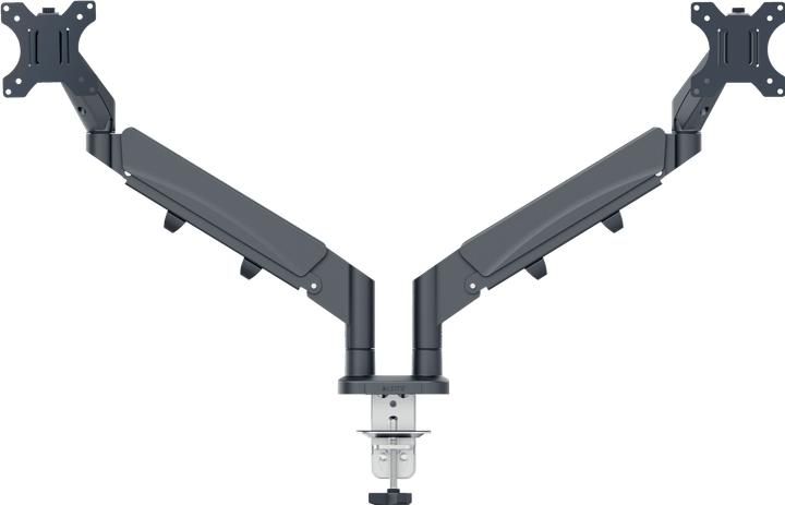 Actual product image Leitz Screen support 2 monitors velvet grey (Table, 32")
