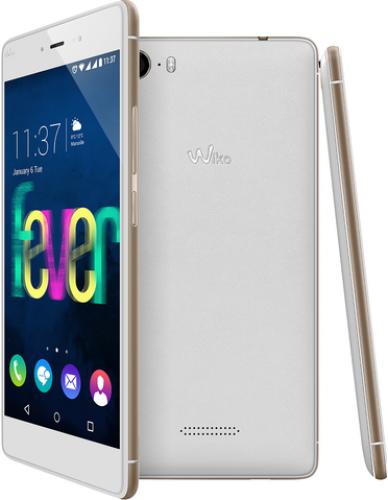 Actual product image Wiko Fever (16 GB, White / Gold, 5.20", Dual SIM, 4G)