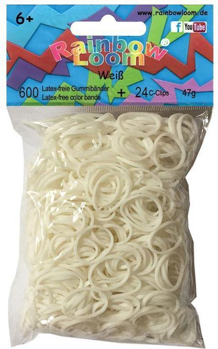 Produktbild Obilo Rainbow Loom® Gummibänder Weiss.RL079 (600 Stk.)