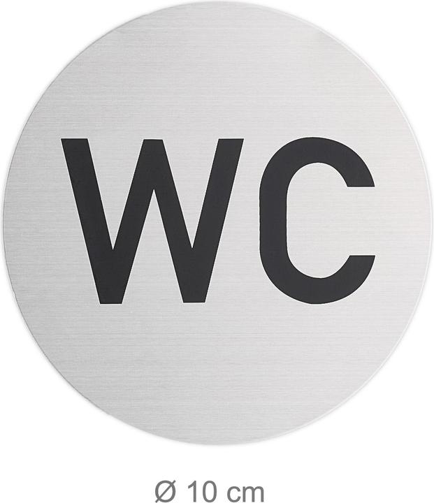 Immagine prodotto Relaxdays 4x Cartello WC
