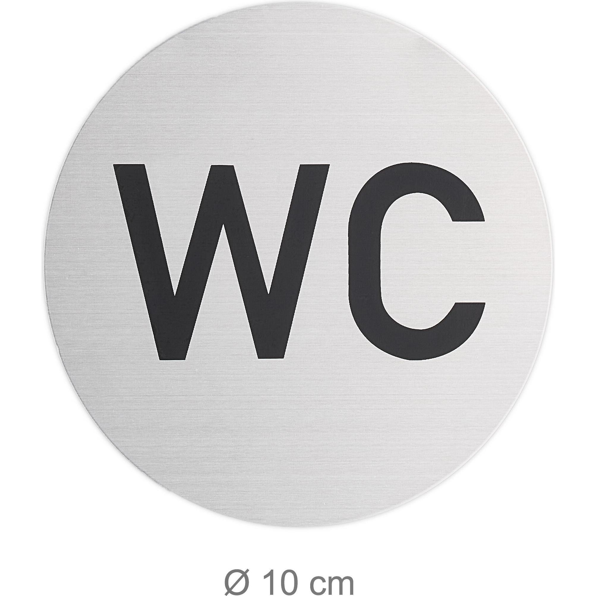 Thumbnail - Relaxdays, Hausnummer + Türschild, 4x WC Schild