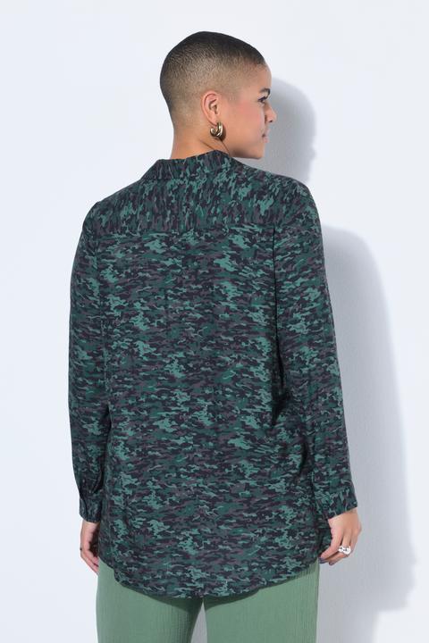 Immagine prodotto Studio Untold Camicia dal taglio dritto con camouflage e maniche lunghe (54, 56)