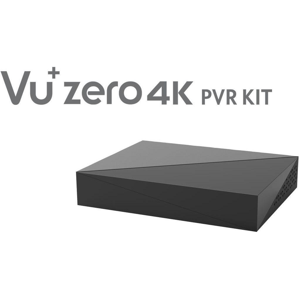Thumbnail - Vu+ Zero 4K PVR Kit (DVB-S2, Festplatte), TV Receiver, Schwarz