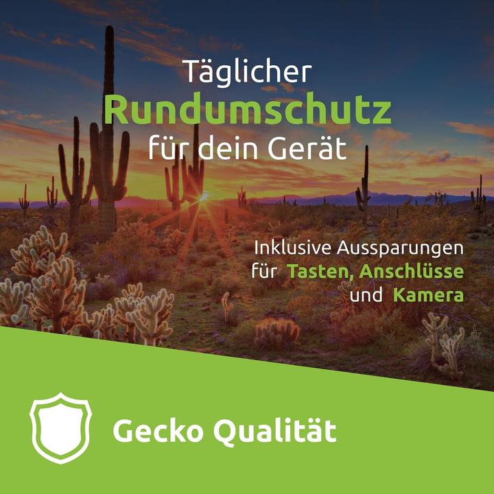 Productafbeelding Gecko Covers Cactus Cover tablet hoes voor Samsung Galaxy Tab S10+/S9+ zwart (Samsung Galaxy Tab S10+, Samsung Galaxy Tab S9+)