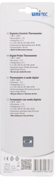 Produktbild Unitec Einstich