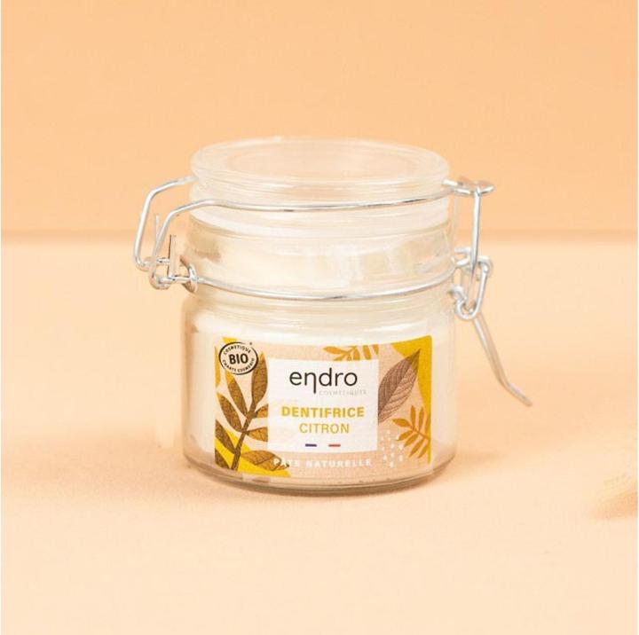 Actual product image Endro Toothpaste natural lemon paste (100 ml)