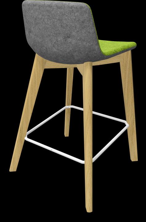 Immagine prodotto Narbutas Sgabello da bar Twist & Sit