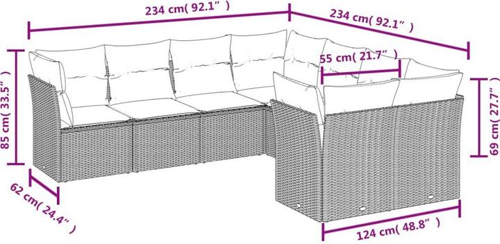 Produktbild vidaXL Omar