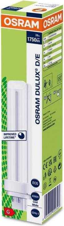 Image du produit Osram Dulux (G24q-3, 26 W, 1800 lm, 1 x, G)