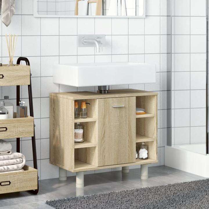 Produktbild vidaXL Badezimmerschrank (60 x 32 x 53.50 cm)