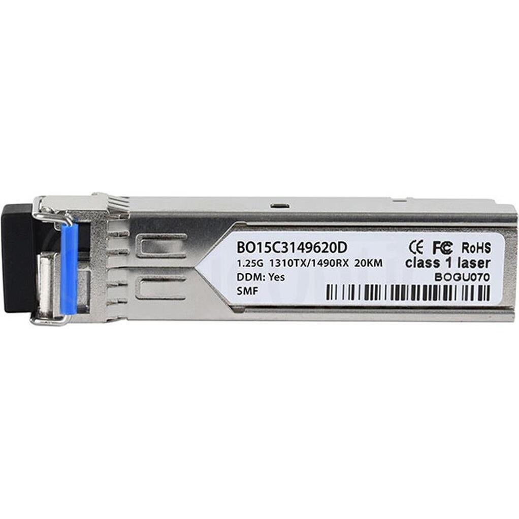BlueOptics Barox AC-SFP-BIA-LXE kompatibler SFP BO15C3149620D, Transceiver, Silber