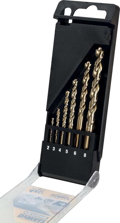 DeWalt Metal drill bit set (2 mm, 3 mm, 4 mm, 5 mm, 6 mm, 8 mm)