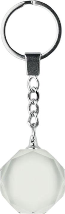 Actual product image MidOcean Roundward Round Glass Keyring