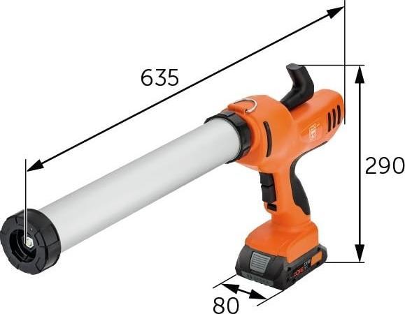 Produktbild Fein Akku-Kartuschenpresse AKP 18-600 AS