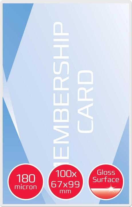 Image du produit GBC Pochette de plastification (67 x 99 mm, 50 pcs, 180 µm)