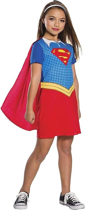 Actual product image Rubies DC Superhero Girls Supergirl Kostüm für Kinder (128)