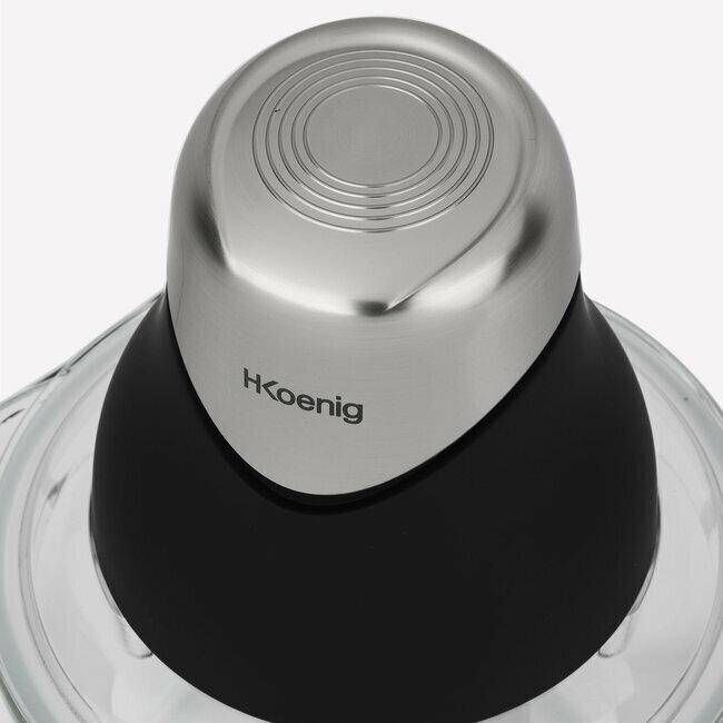 Produktbild H.Koenig Elektrischer Mini-Zerkleinerer mit 2 Schüsseln (1000 ml, 320 W)