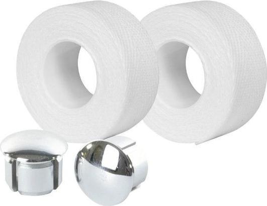Image du produit Velox Guidoline Tressostar 90 Bande de guidon en coton (Blanc)