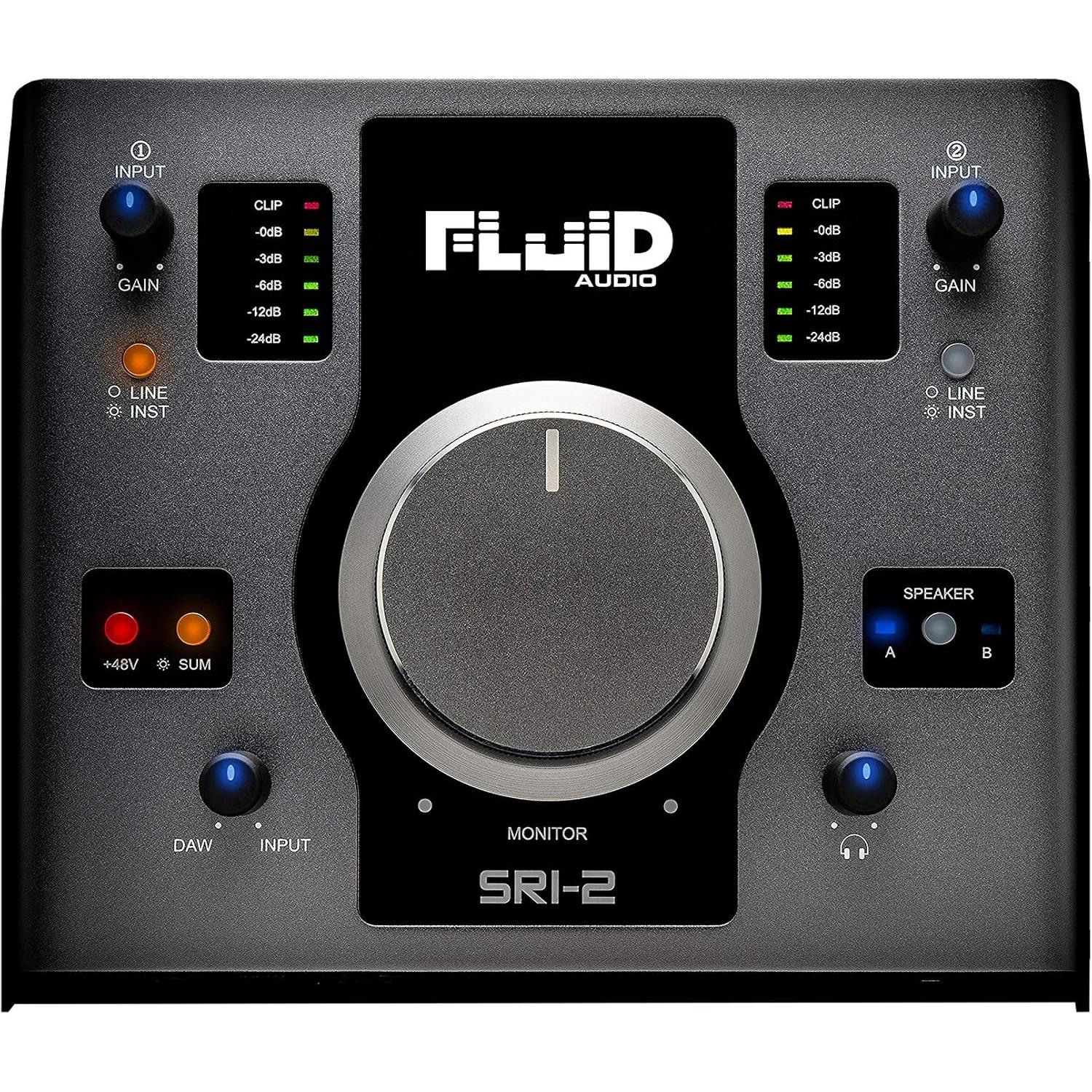 Fluid Audio Audio SRI-2 (USB), Interfaccia audio, Nero