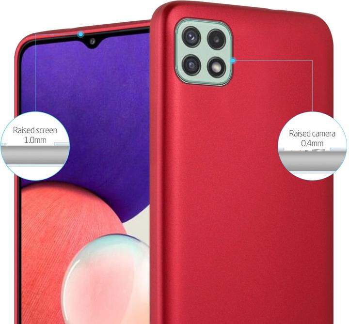 Image du produit Cadorabo TPU Matt Metallic Cover (Samsung Galaxy A22 5G)