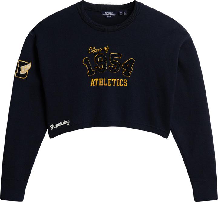 Image du produit Superdry Pull ras du cou court Varsity (10XL)