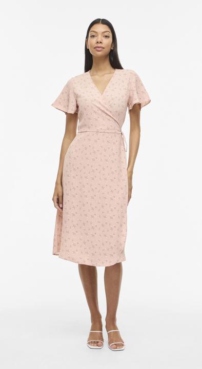 Image du produit Vila VILOVIE Kurzärmeliges Kleid mit V-Ausschnitt (36)