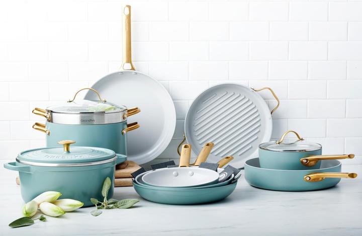 Image du produit Greenpan Padova Reserve (28 cm, Cocotte + faitout, Aluminium)
