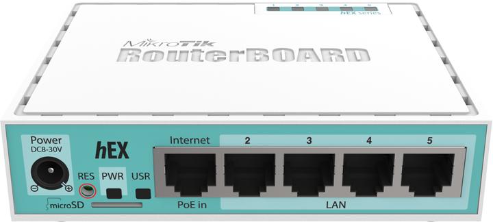 Actual product image MikroTik Rb750gr3 Hex