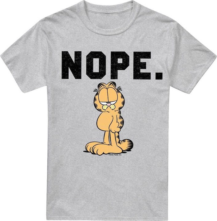 Immagine prodotto Garfield Nope Maglietta Uomo (XL)