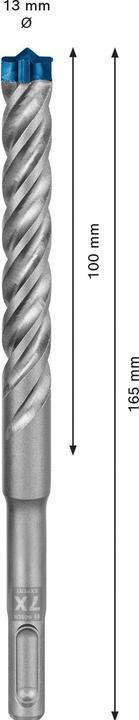 Produktbild Bosch Professional Zubehör EXPERT SDS plus-7X Hammerbohrer, 13 x 100 x 165 mm (13 Millimeter)