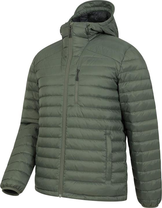 Actual product image Mountain Warehouse Mens Henry II Extreme Down Filled Padded Jacket (XS)