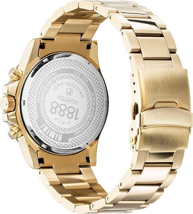 Immagine prodotto Roamer 861837 48 55 20 Rimini (Cronografo, Orologio da polso analogico, 45 mm)