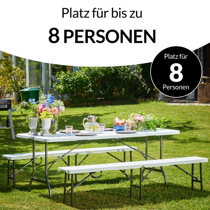 Produktbild Casaria Bierzeltgarnitur (76 cm)