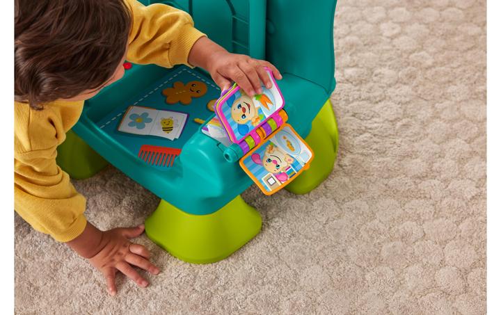 Immagine prodotto Fisher-Price Sedia musicale Learning Fun - E3 (Francese, Tedesco, Inglese)