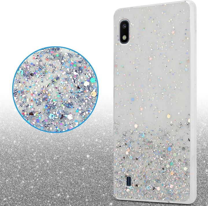 Produktbild Cadorabo TPU Cover funkelnder Glitter (HTC One M10, Samsung Galaxy A10)