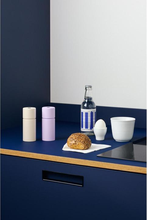 Actual product image Crush Grind Spice mill Bergen 12 cm, White Sand, material type: wood (Salt, Pepper)