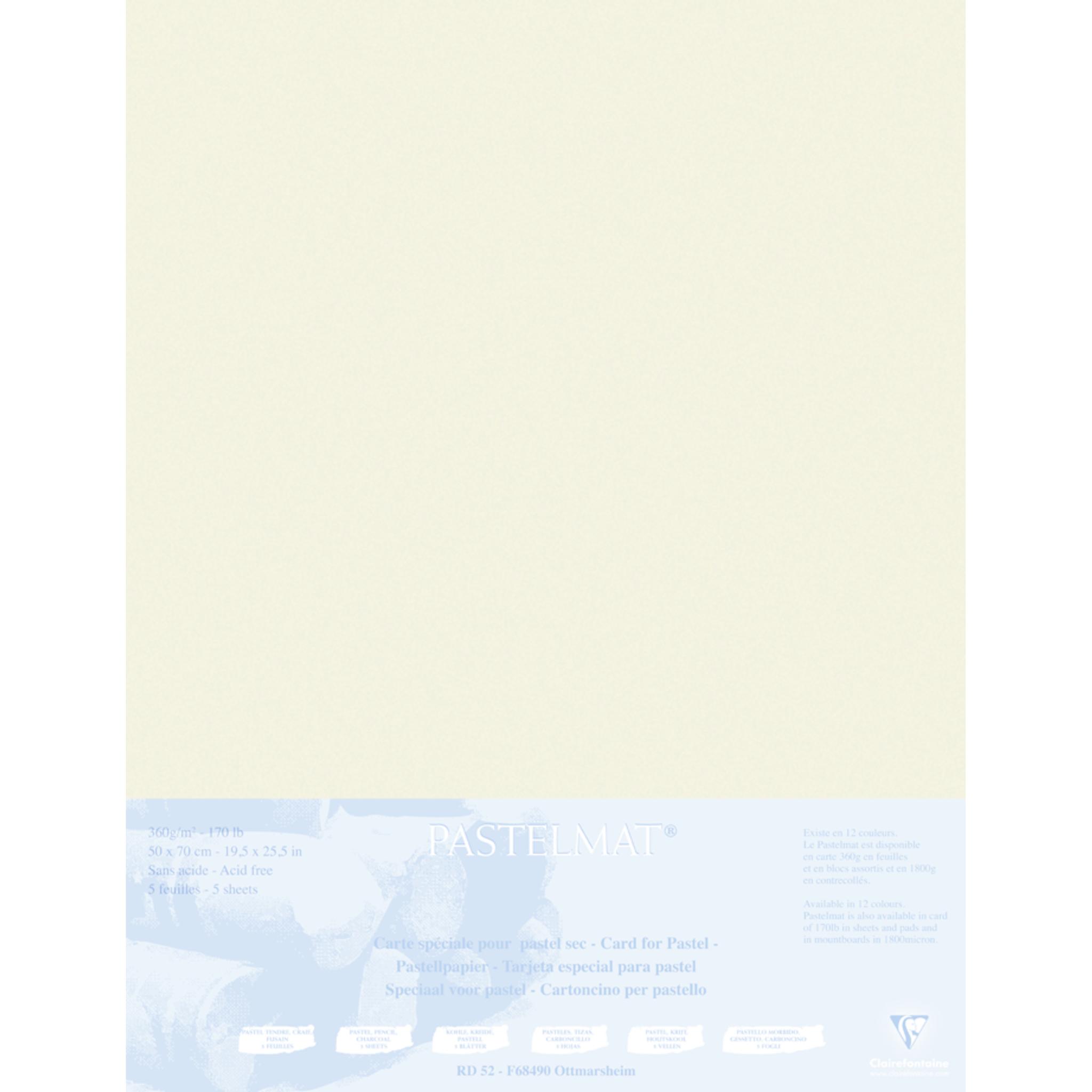 Thumbnail - Clairefontaine, Bastelpapier, Trockene Techniken (1800 g/m², 5 x)