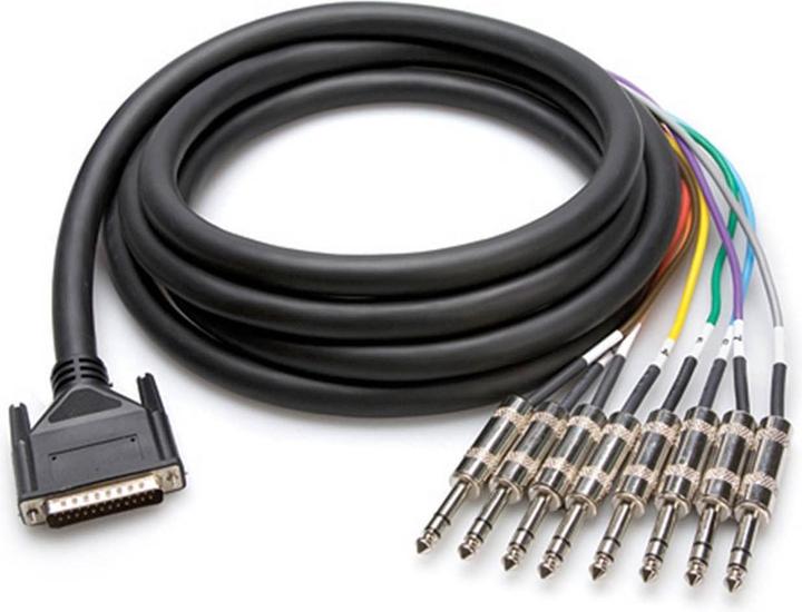 Image du produit Hosa DTP-803 Multicore DB25 vers jack 6,3mm 3m (3 m, jack 6.3mm)