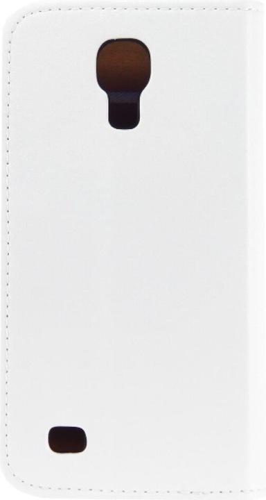 Image du produit OEM Étui portefeuille en cuir fin Galaxy S4 mini - Blanc (Samsung Galaxy S4 Zoom)
