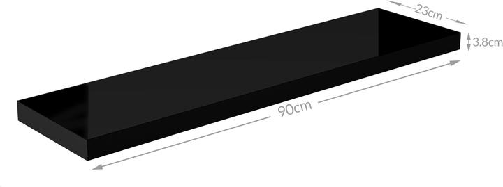 Actual product image Casaria Wall shelf (90 x 23 x 4 cm)