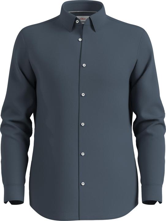 Produktbild s.Oliver Hemd Slim: Hemd aus Baumwollmix (S)