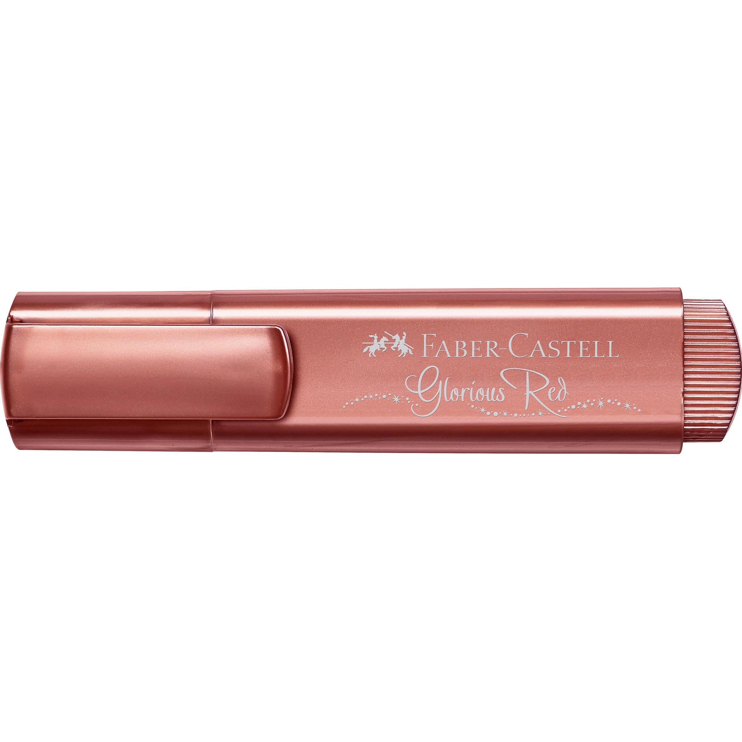 Thumbnail - Faber-Castell, Marker, METALLIC - Textmarker (Rot, 5 mm, 1 x)